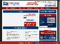 Portside Cruise and Airport Parking's website