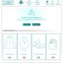 Ecommerce website mockup design
