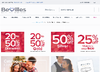 Bevilles Beautiful Jewellery's website