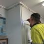 At work