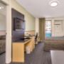 Spacious guest room