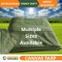 Canvas tarpaulins