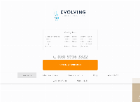 Evolving Chiropractic's website