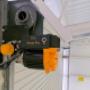 Roller door mechanism