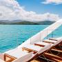 Sun Loungers on the top deck of Super Flyer
