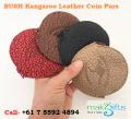 BUSH Kangaroo Leather Coin Purs