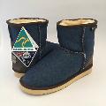 DENIM CLASSIC MINI SHEEPSKIN BOOTS - DENIM