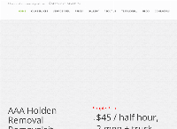 AAA Holden Removals Removalists's website