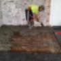 Floor slab preparation