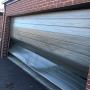 Impact Damaged Panel Door