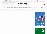 Bad Backs Store's website