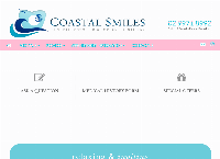Coastal Smiles Dental's website