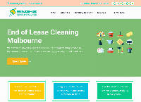 Singhz End Of Lease Cleaning's website