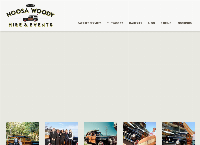 Noosa Woody Hire's website