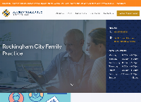 Rockingham City Family Practice's website