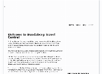 Bundaberg Travel Centre's website