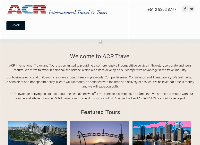 ACR International Travel's website