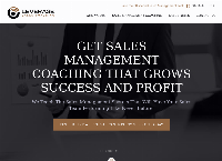Leverage Sales Coaching's website