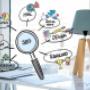 Uploaded by visitor on 10/7/2017 - magnifying-glass-with-seo-concepts