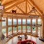Uploaded by visitor on 3/8/2017 - Cascade Handcrafted Log Homes - Bow Windows