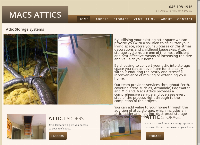 Macs Attics's website