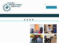 Alkira Wheelchair Services's website