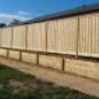 Timber fencing and retaining walls for housing developments