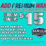 Add Premium Wax