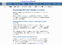 Ryan's Window Cleaning's website