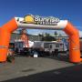 Our Arch for the caravan shows