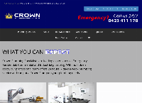 Crown Plumbing Specialist Pty Ltd's website