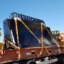 Uploaded by visitor on 11/10/2017 - Flat Rack Lashing Caterpillar Machinery with Cordlash 200