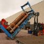 Uploaded by visitor on 11/10/2017 - Loop Lashing Steel Pipe on Flat Rack with Cordstrap Lashing
