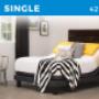 Adjustable King Bed (KING SINGLE BED)