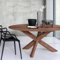 Ethnicraft Walnut Circle Dining TableZoom Ethnicraft Walnut Circle Dining Table