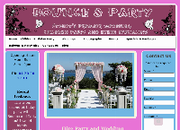 Bounce and Party's website