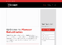 Pioneer Balustrades Pty Ltd's website
