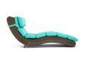Outdoor Wicker Sunbed