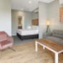 Deluxe apartment living area