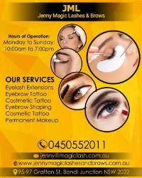 Eyebrow Specialist Sydney | Jenny Magic Lashes and Brows