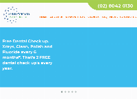 Sydney Road Family Dental's website