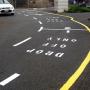 Car park Line marking project in Eastern Suburbs