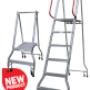 150kg Monstar Industrial Ladders (Inc Castors)