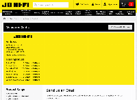 JB Hi-Fi's website