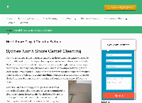 Carpet Cleaners North Shore's website