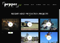 Pepper Productions's website