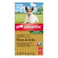Advantix For Small Dogs & Pups Up To 4Kg (Green) | VetSupply