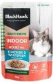 Black Hawk Healthy Benefits Indoor Wet Cat Food Chicken Whitefish in Gravy