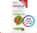 Bravecto For Medium Dogs 10-20Kg (Green)