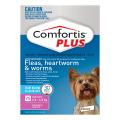 Comfortis Plus Flea heartworm worming Tablets For Dogs | VetSupply